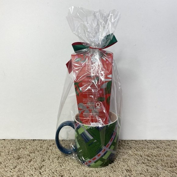 Starbucks Holiday Blend Coffee And Green Starbucks Ceramic Mug 18oz Gift Set - Picture 5 of 9
